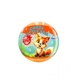 Rainbow Bubble Bath Crazy Little Fox, 100 g (with surprise)