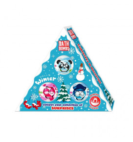 Winter Bath bubble set Set "Winter Assortment", 3×100 g