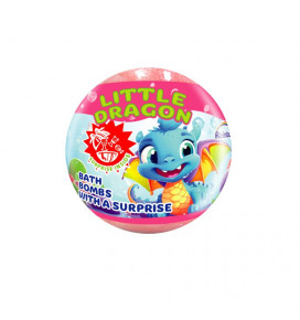 Rainbow Bath Bomb Little Dragon, 100 g (with surprise)