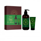 ON LINE Time to shine dovanų rinkinys Vanilla (dušo želė 400 ml ir rankų kremas 75 ml)