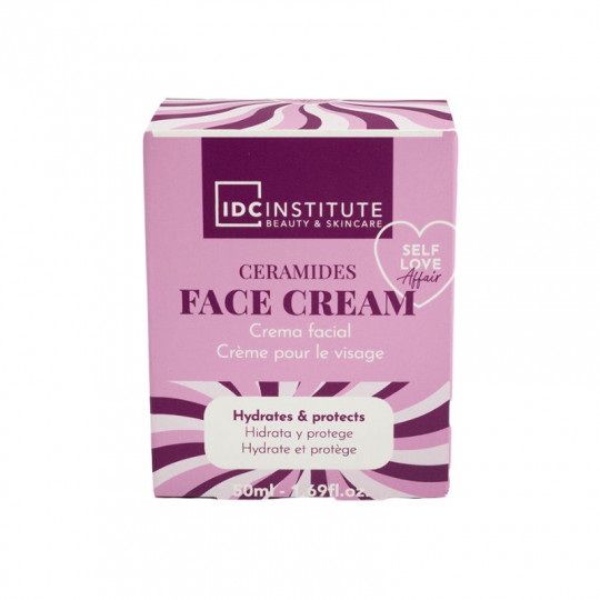 IDC INSTITUTE veido kremas su keramidais Self Love Affair, 50 ml