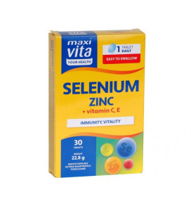 Selenium, Zinc, vitamins C and E 30 tablets
