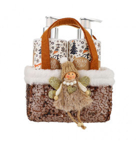 VIVIAN GRAY rinkinys Bronze Fairy skystas kreminis muilas ir rankų losjonas, 2x250 ml