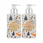 VIVIAN GRAY rinkinys Bronze Fairy skystas kreminis muilas ir rankų losjonas, 2x250 ml