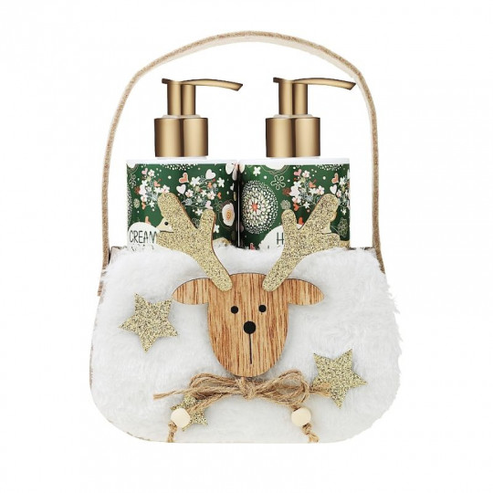 VIVIAN GRAY rinkinys Natural Christmas skystas kreminis muilas ir rankų losjonas, 2x250 ml