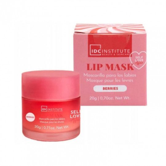 IDC INSTITUTE lūpų kaukė uogų aromato Self Love Affair, 20 g