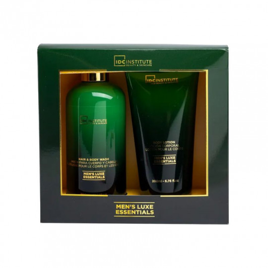 IDC INSTITUTE vonios rinkinys Men's Luxury (dušo gelis, kūno losjonas)