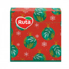 RUTA paper table napkins Christmas tree decorations 33х33 cm 2 layers, 20 pcs