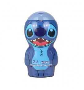 AIR-VAL Stitch 3D dušo želė ir šampūnas 2 in 1, 400 ml