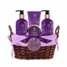 AURORA DREAM OF LAVENDER Basket Gift set, 4 pcs.
