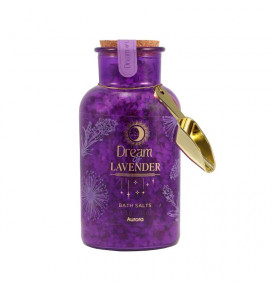 AURORA DREAM OF LAVENDER Vonios druska, 600 g