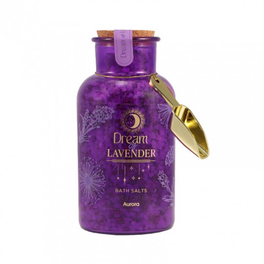 AURORA DREAM OF LAVENDER Bath salt with dry lavender 600g