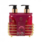 AURORA MIDNIGHT ROSE Wire rack Hand care set2 pcs.