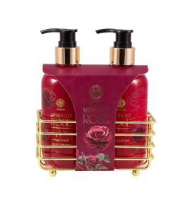 AURORA MIDNIGHT ROSE Wire rack Hand care set2 pcs.