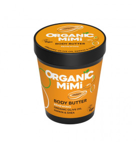 Organic Mimi, Body Butter Renewing Olive & Papaya, 200 ml