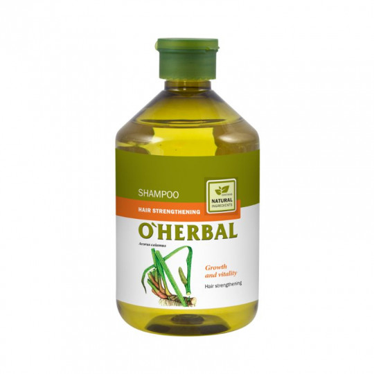 OHERBAL hair strengthening shampoo with calamus root extract, 500 ml
