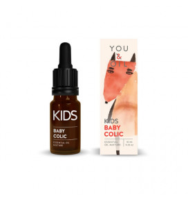 YOU&OIL eterinių aliejukų mišinys vaikams Baby Colic, 10ml
