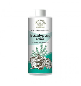 Herbal Traditions aromatic bath and sauna infusion Eucalyptus, 500 ml