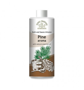 Herbal Traditions aromatinis antpilas vonioms, saunoms ir pirtims su natūraliais eteriniais aliejais pušų aromato Pine, 500 ml