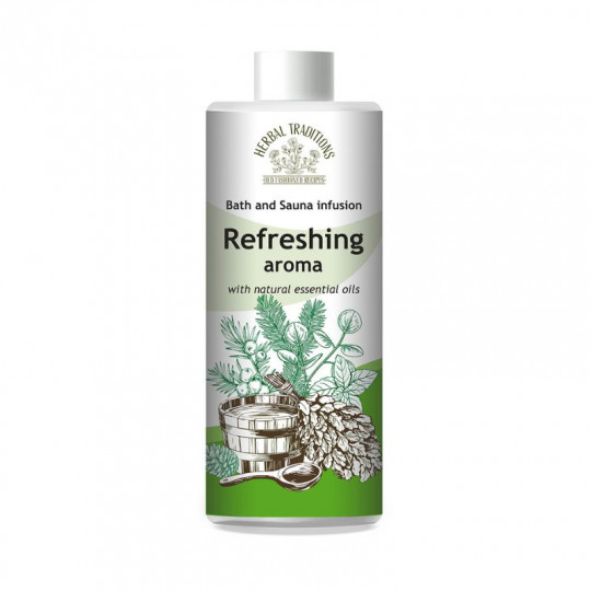 Herbal Traditions aromatic bath and sauna infusion Refreshing, 500 ml