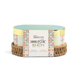 IDC INSTITUTE vonios rinkinys Holistic Beauty 2 pozicijos 250 g kūno šveitiklis, 250 g kūno losjonas