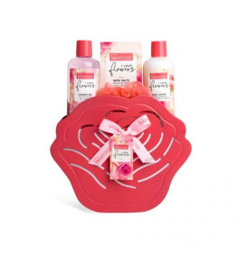 IDC INSTITUTE rinkinys I Love Flowers 3 pozicijos