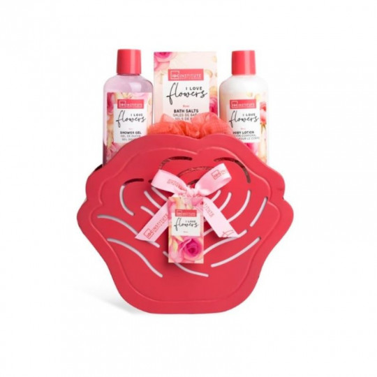 IDC INSTITUTE rinkinys I Love Flowers 3 pozicijos