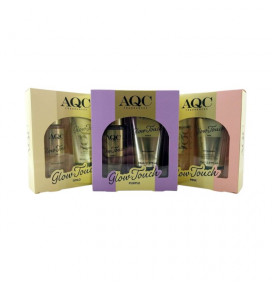 AQC FRAGRANCES dovanų rinkinys Glow Touch, 2 poz.: 88 ml kūno losjonas, 88 ml dulksna