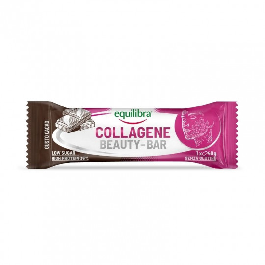 Equilibra COLLAGEN BAR CACAO, 40g