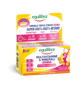 Equilibra food supplement Multivitamin & Minerals WOMAN, 30 pcs, 45g