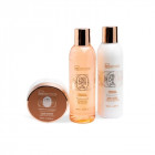 IDC INSTITUTE vonios rinkinys Orange&Cinnamon su dekoracija, 3 pozicijos : dušo gelis 180 ml; kūno losjonas 180 ml; Rankų kremas