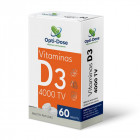 OPTI-DOSE Vitamin D3 4000, dietary supplement 230 g, 60 capsules