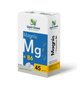 OPTI-DOSE Magnesium 150 mg + Vitamin B6, dietary supplement 700 mg, 45 caps