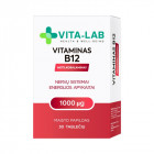 VITA-LAB Vitaminas B12 1000ug. Metilkobalaminas, N30