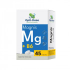 OPTI-DOSE Magnesium 150 mg + Vitamin B6, dietary supplement 700 mg, 45 caps