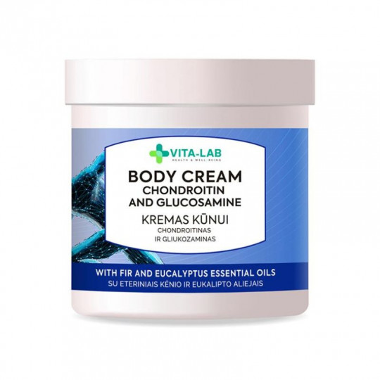 VITA-LAB body balm with chondroitin and glucosamine, 250 ml