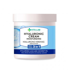 VITA-LAB Hialurono kremas drėkinamasis 3 in 1, 250 ml