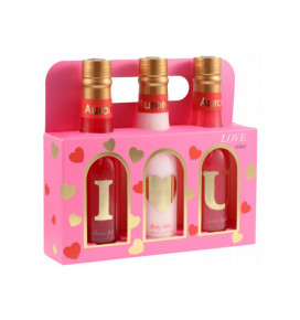 Aurora Love Time bath set, 3 items, Passion Fruit