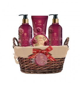 Aurora Midnight Rose gift set, 4 items