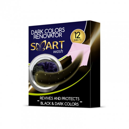 Smart Wash dark colour protection sheets, 12 pcs