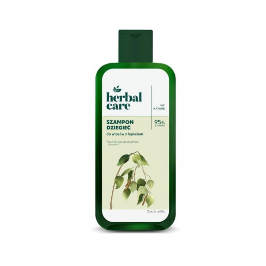 Herbal Care šampūnas nuo pleiskanų su beržų degutu, 330 ml
