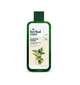 Herbal Care šampūnas pažeistiems ir matiniams plaukams su apynių ekstraktu, 330 ml