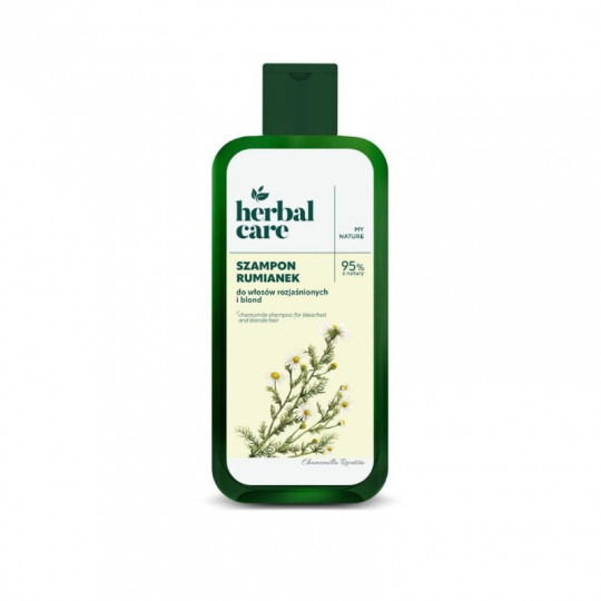 Herbal Care šampūnas balintiems ir šviesiems plaukams su ramunėlių ekstraktu, 330 ml