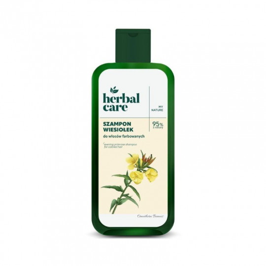 Herbal Care šampūnas dažytiems plaukams su nakvišų ekstraktu, 330 ml