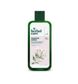 Herbal Care šampūnas garbanotiems ir matiniams plaukams su jazminų ekstraktu, 330 ml
