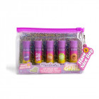 MARTINELIA lūpų balzamų rinkinys kosmetinėje Super Girl, 5x4 g
