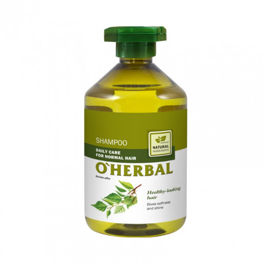 O’Herbal Shampoo for Normal Hair with Birch Extract, 500 ml