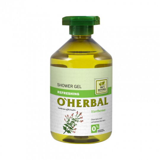 OHERBAL dušo gelis su verbenų ekstraktu, 500 ml