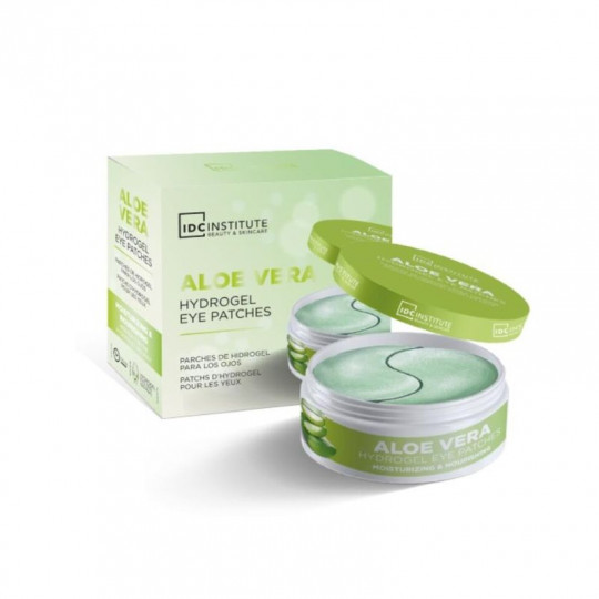 IDC INSTITUTE hidrogeliniai paakių padeliai Aloe Vera, 60 vnt
