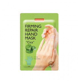Purederm firming restorative hand mask Cica, 1 pair